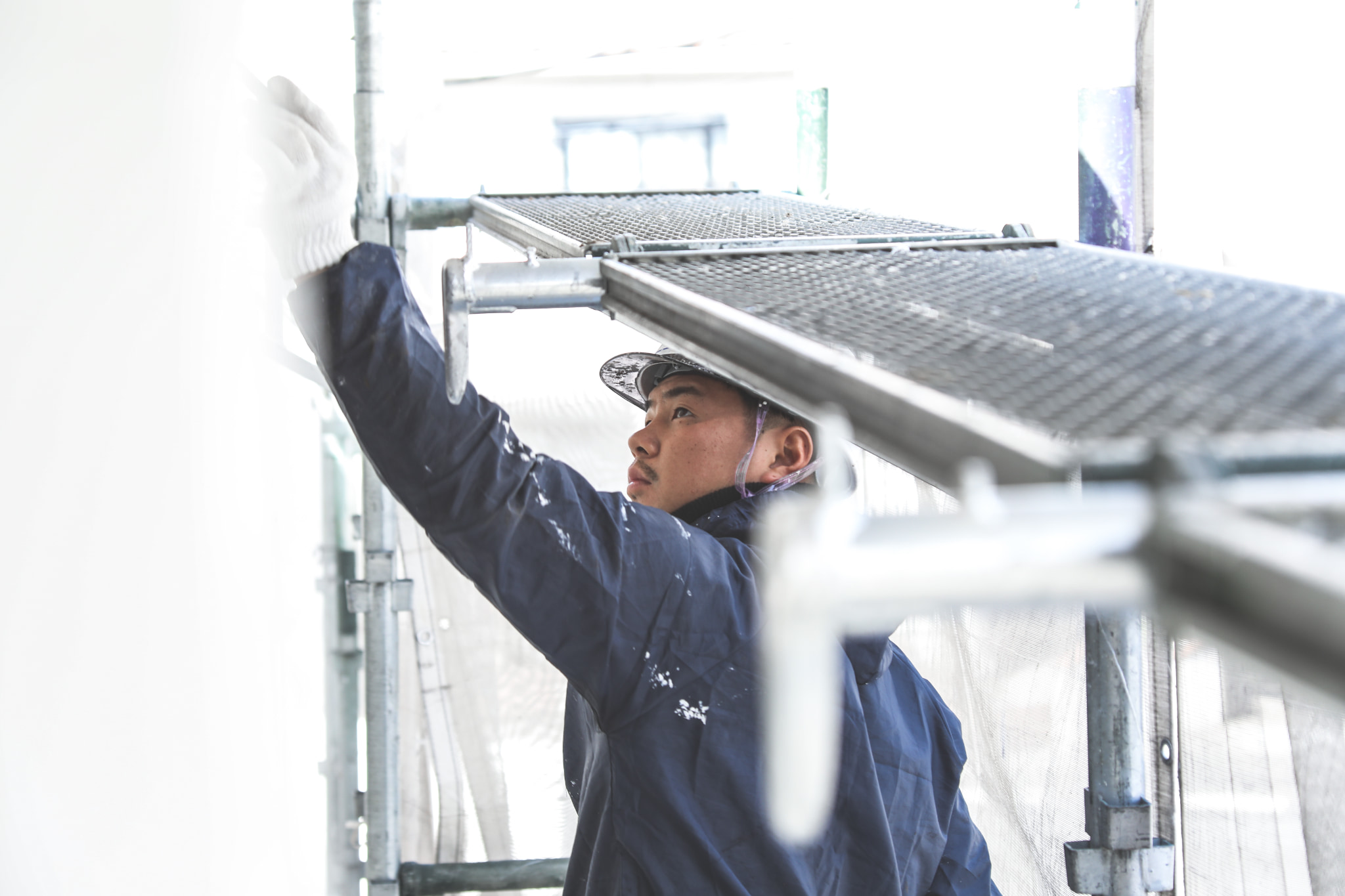 施工現場の写真