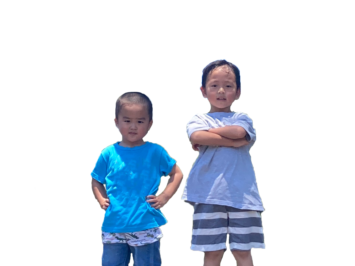 代表取締役社長の家族の写真