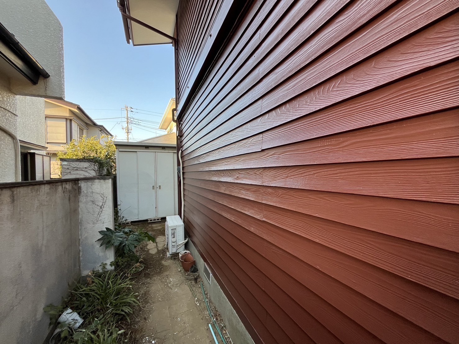 施工過程の写真