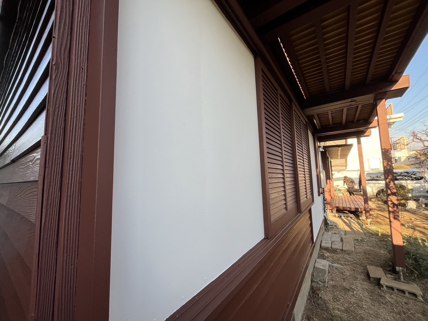 施工過程の写真